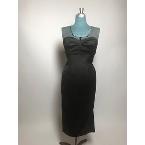 Karen Millen England Strapless Little Black Dress